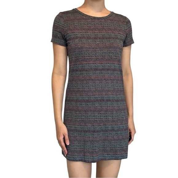 Toad&Co. Mini Dress Casual Summer Crunchy Striped Outdoor Size Extra Small - Picture 1 of 7
